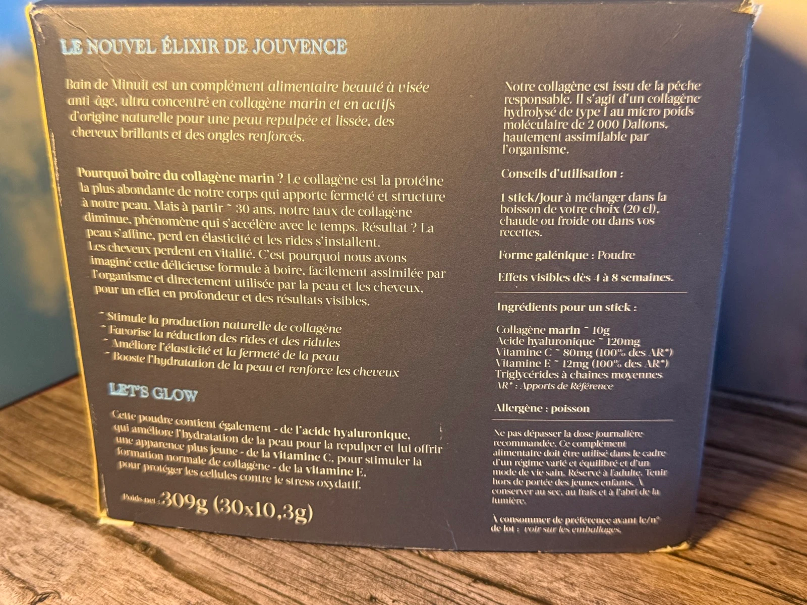 Marine collagen apnee neutral taste value 75€ – photo 3